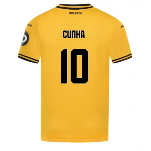 Fotballdrakt Herre Wolves Matheus Cunha #10 Hjemmedrakt 2024-25 Kortermet